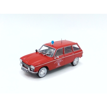 Peugeot 204 Break SDIS Haut-Rhin Straż Pożarna - skala 1:43 - Hachette